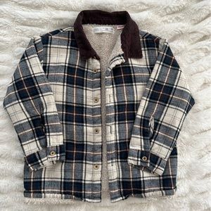 ZARA Shearling Shirt Jacket (size 3-4)